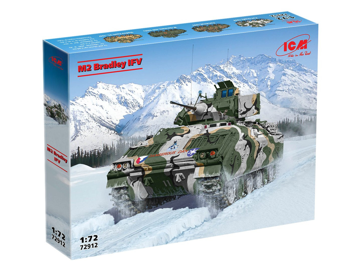 ICM 1/72nd scale M2 Bradley IFV