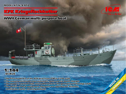 ICM 1/144th scale KFK Kriegsfischkutter German Boat