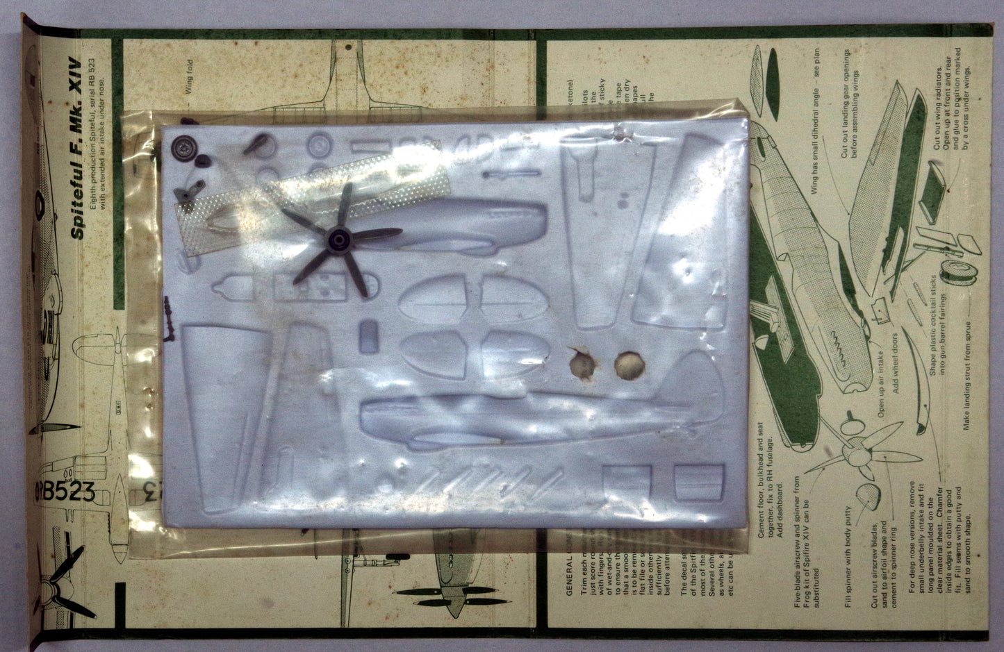 Second Hand: Rareplane 1/72nd scale Supermarine Spiteful