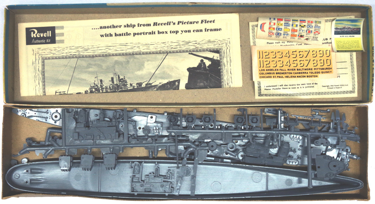 Collectors: Revell 1/483rd scale USS Helena