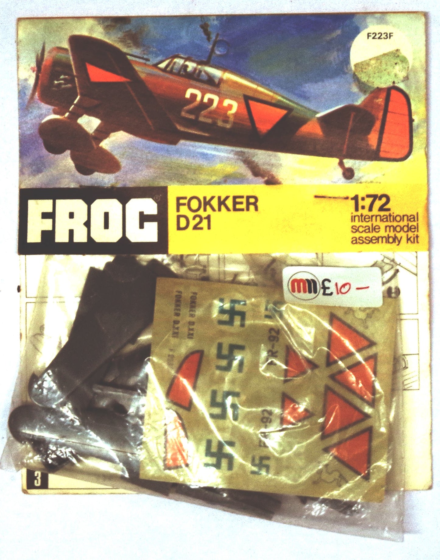 Collectors: Frog 1/72nd scale Fokker D.XXI