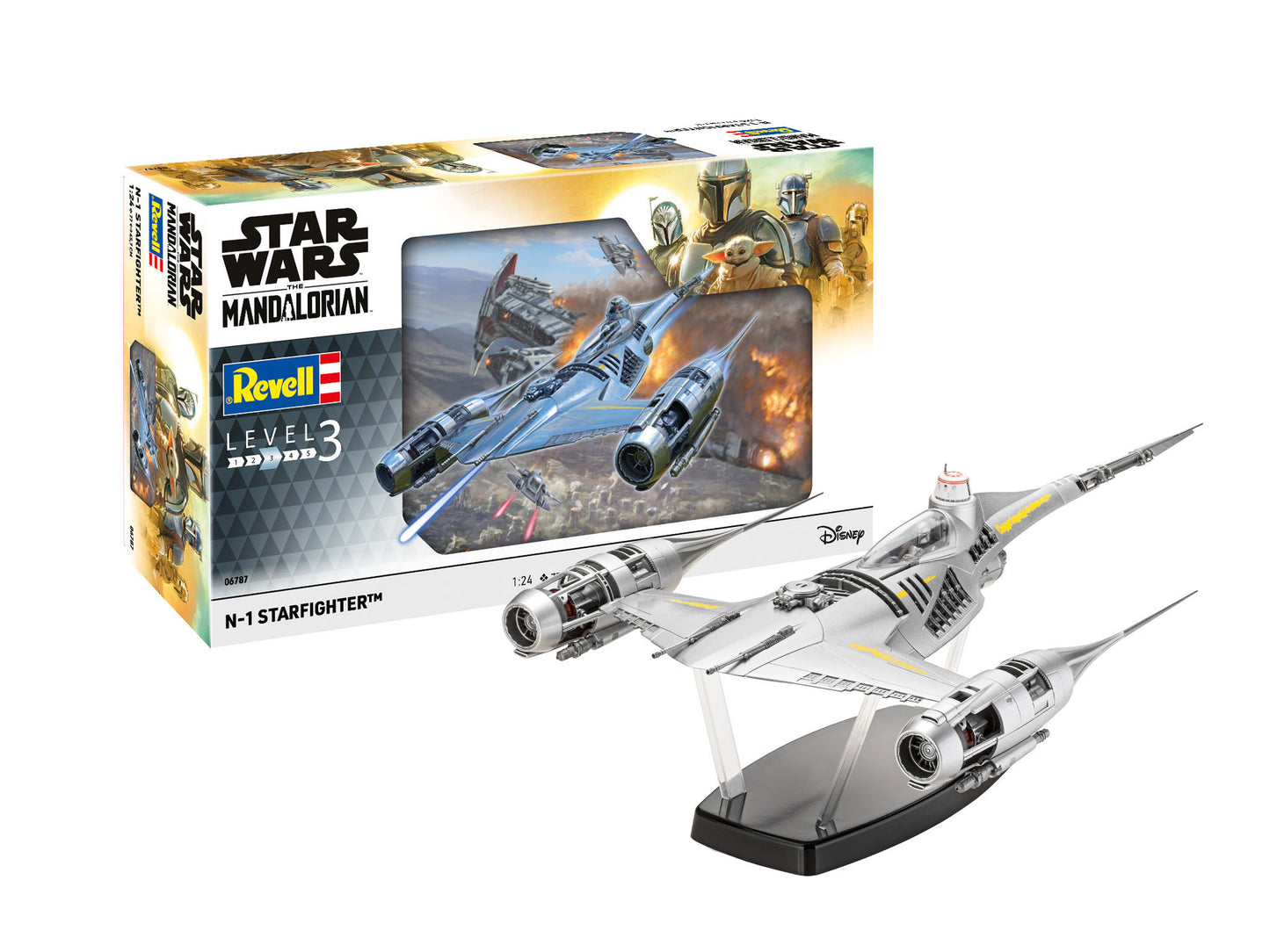 Revell 1/24th scale Star Wars The Mandalorian: N1 Starfighter