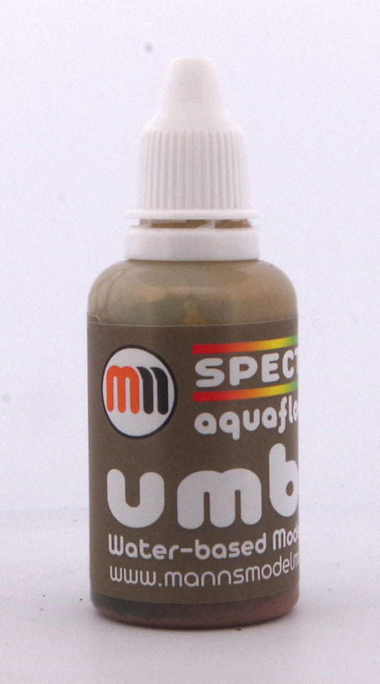 MMM Aquaflow aqueous Wash, 30ml, Umber