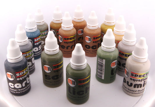 Complete Set of 15 MMM 30ml AquaFlow Washes