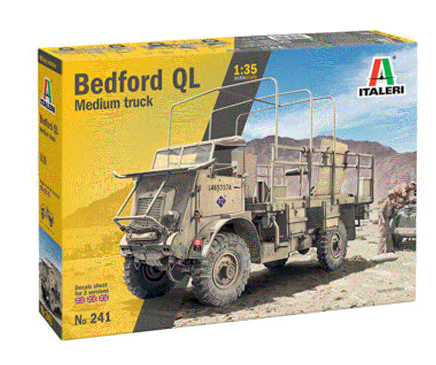 Italeri 1/35th Scale WW2 British Bedford QL Truck