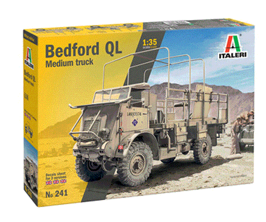Italeri 1/35th Scale WW2 British Bedford QL Truck