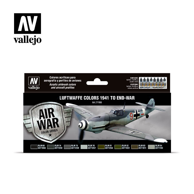 Vallejo Model Air Set - Luftwaffe Colors 1941 to End