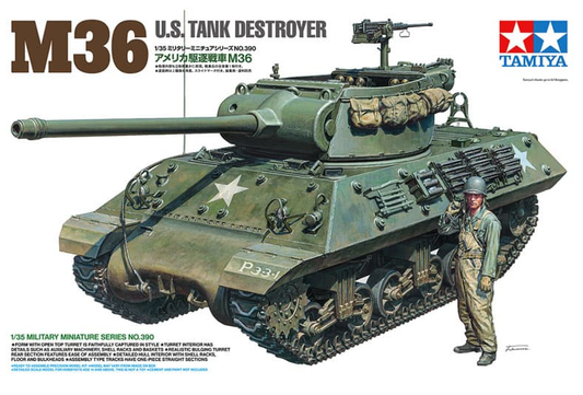 Tamiya 1/35th scale U.S. Tank Destroyer M36