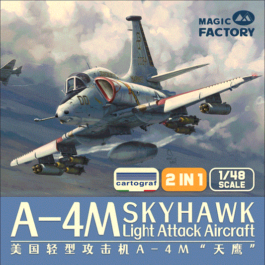 Magic Factory 1/48th scale 2-in-1 US Marines A-4M Skyhawk