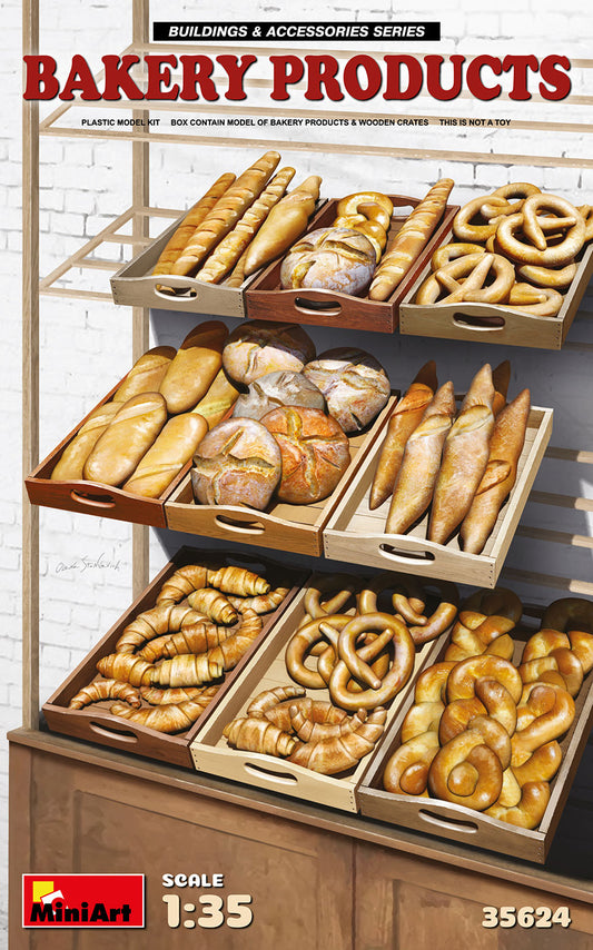 1/35th scale Bakery Products