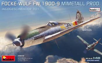 Miniart 1/48th scale Focke-Wulf Fw 190D-9 Mimetall Prod.