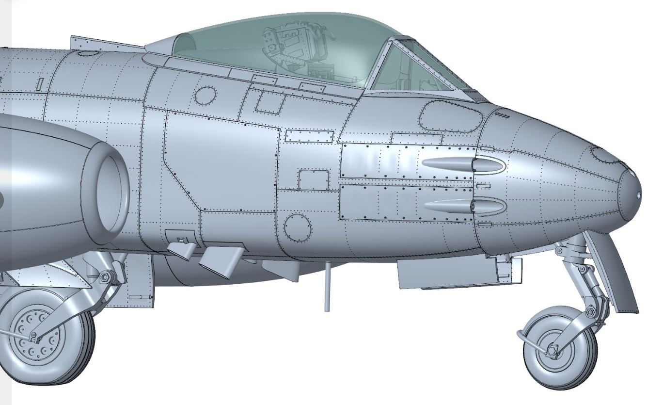 Revell 1/32nd scale Gloster Meteor F.8 Fr.9 First Edition