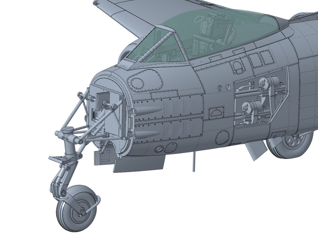 Revell 1/32nd scale Gloster Meteor F.8 Fr.9 First Edition