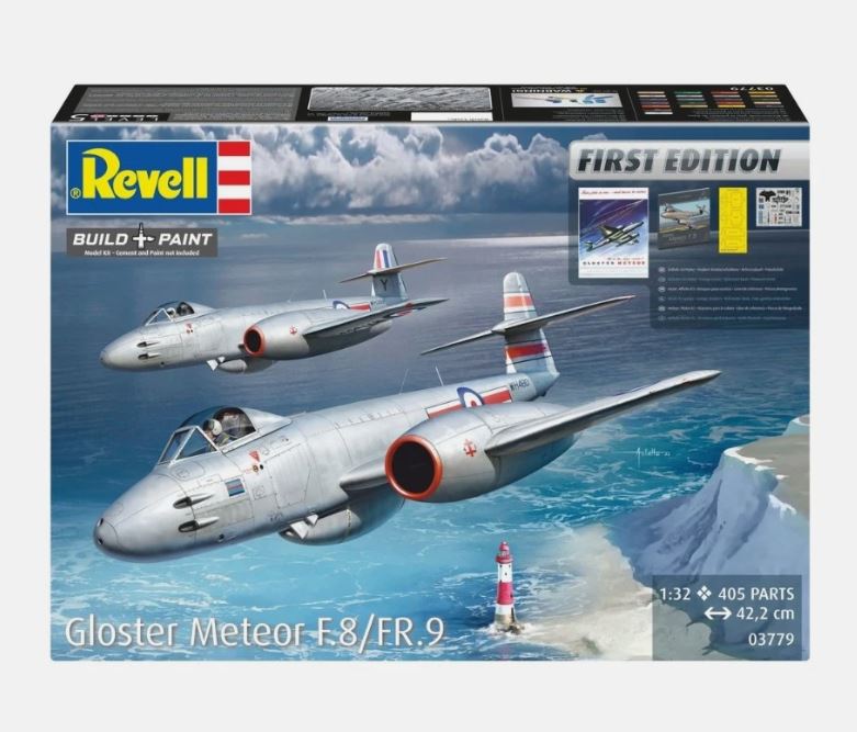 Revell 1/32nd scale Gloster Meteor F.8 Fr.9 First Edition