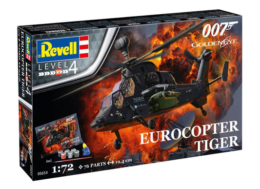 Revell 1/72nd scale James Bond 007 Goldeneye Eurocopter Tiger