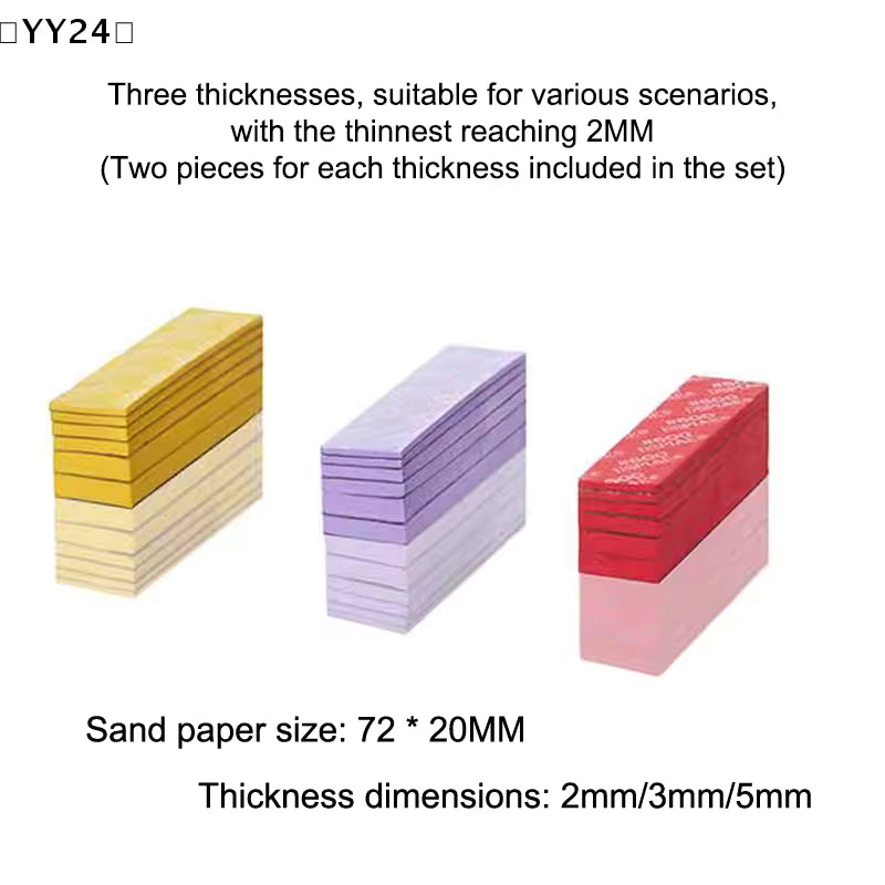 DSPIAE #180–#800 Sanding Sponge Set (30 pcs) SS‑S01