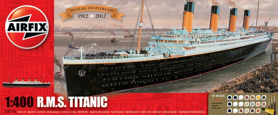 Academy 1/400th Scale The White Star Liner Titanic