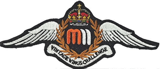 MMM Vintage Wings Challenge Embroidered Patch