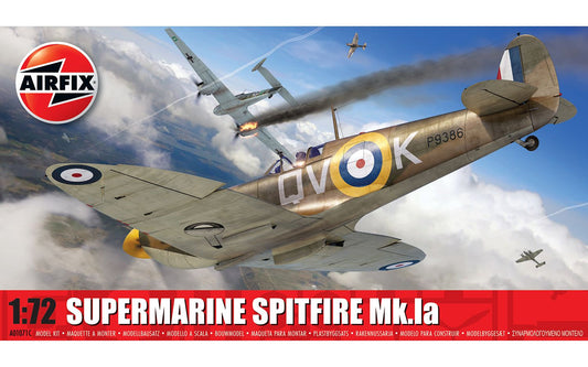 Airfix 2024 Release 1/72nd scale Supermarine Spitfire Mk.Ia - PreOrder