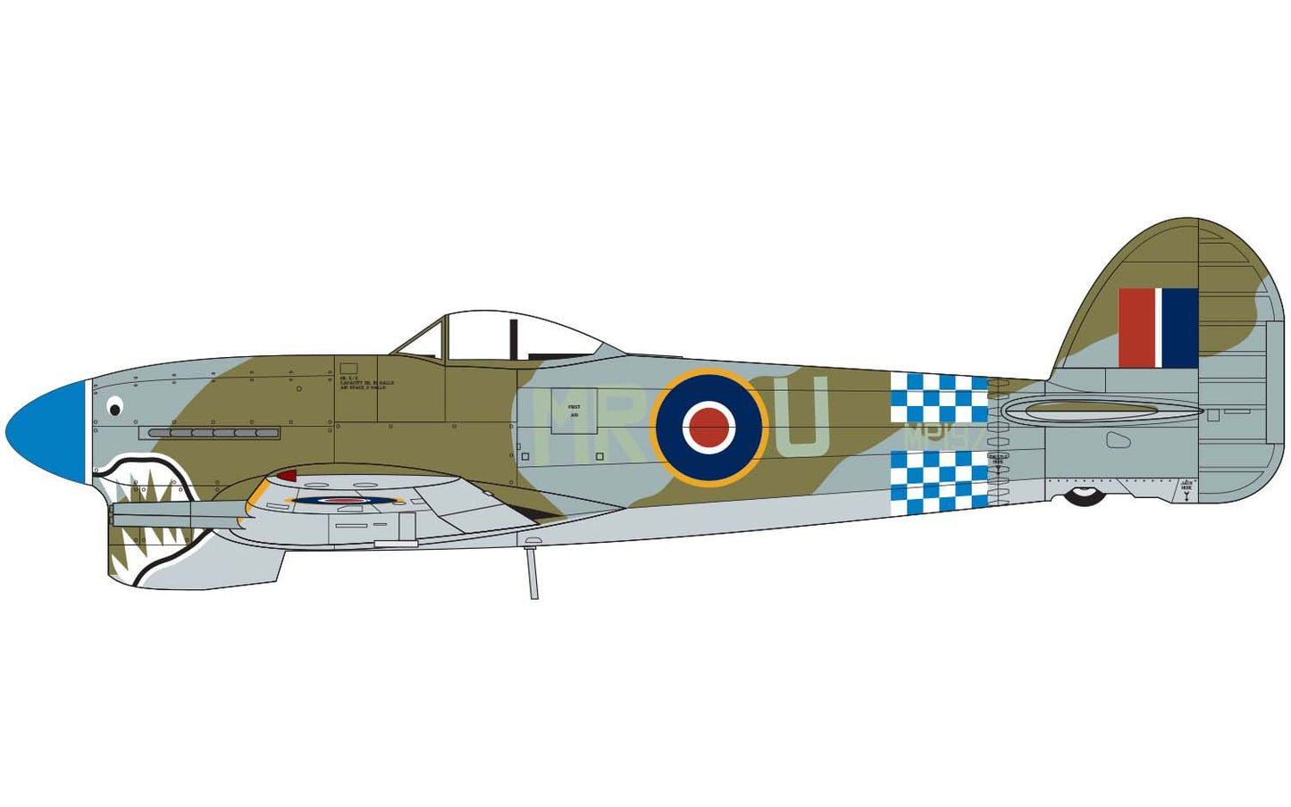 Airfix 1/72nd Scale Hawker Typhoon Mk.IB