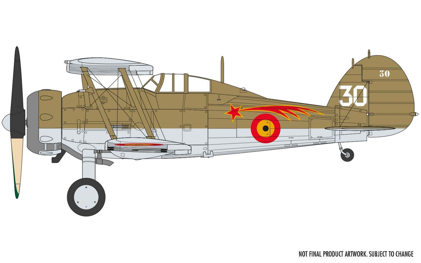 Airfix 1/72nd Scale Gloster Gladiator Mk.I/Mk.II