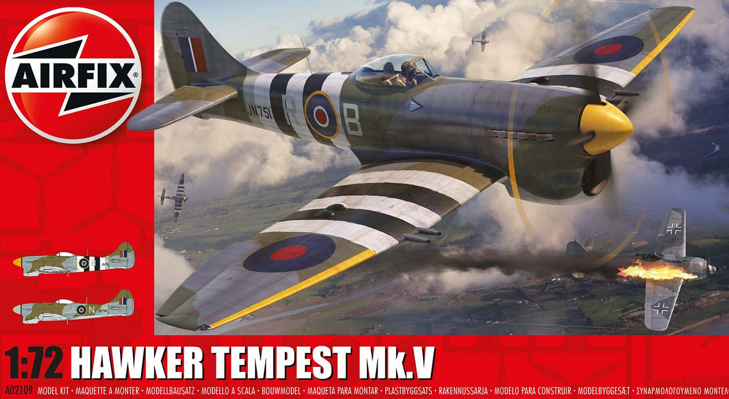 Airfix 1/72nd Scale Hawker Tempest Mk.V