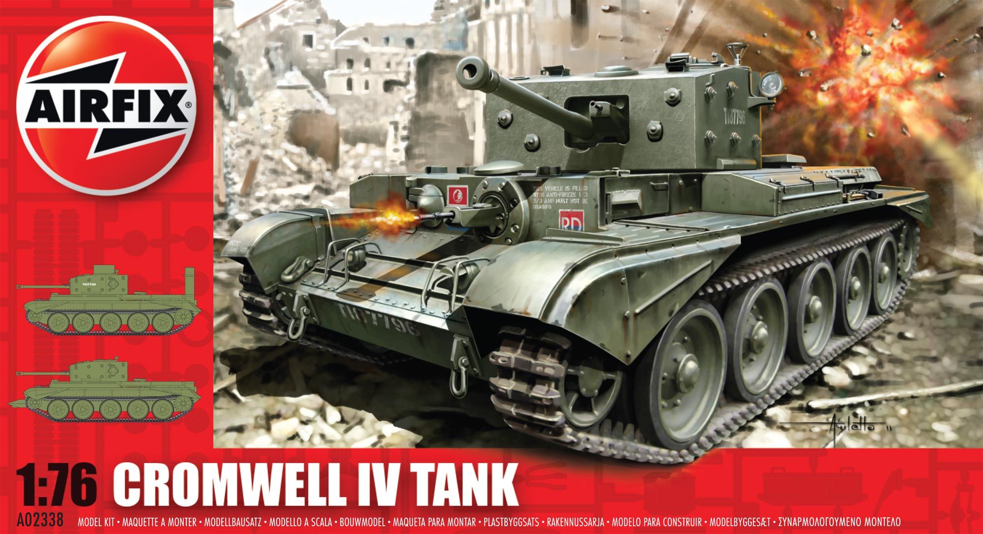 Airfix 1/76th scale Cromwell Mk.IV – Mann's Model Moments