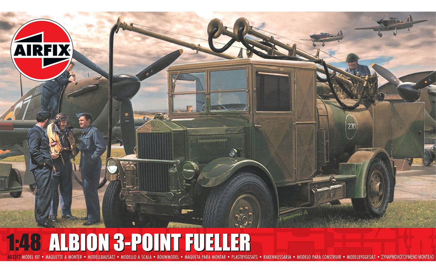 Airfix 1/48th Albion 3-Point Fueller