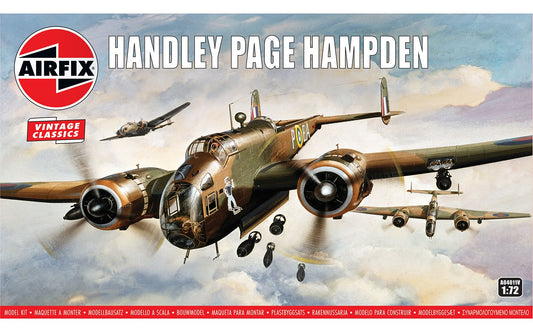 Airfix Vintage Classic 2024 Release 1/72nd scale Handley Page Hampden