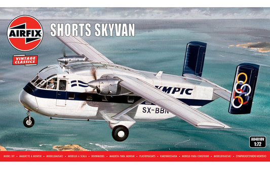 Airfix 1/144th scale Vintage Classics Shorts Skyvan PREORDER