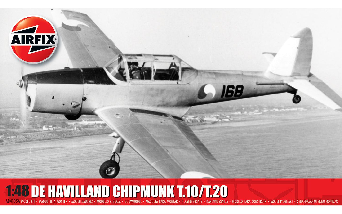 Airfix 2024 Release 1/48th scale de Havilland Chipmunk T.10/T.20 - PreOrder