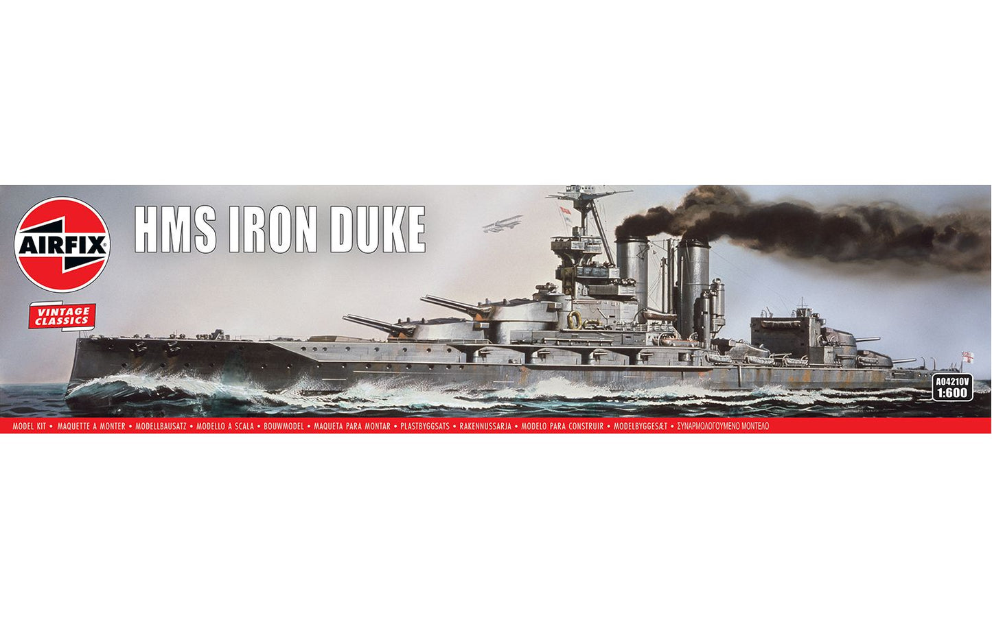 Airfix 2024 Release 1/600th scale - HMS Iron Duke - PreOrder