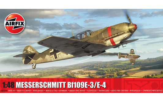Airfix 2024 Release 1/48th scale Messerschmitt Bf109E-3/E-4