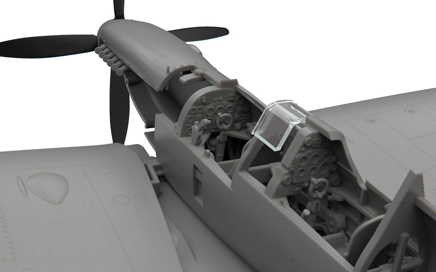 Airfix 1/48th scale Supermarine Spitfire Tr.9