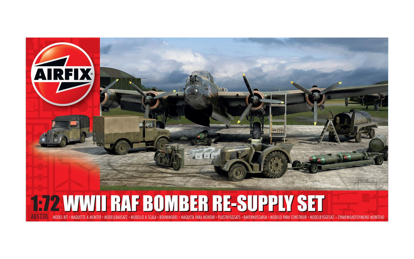 Airfix 1/72nd scale WWII RAF Bomber Resupply Set