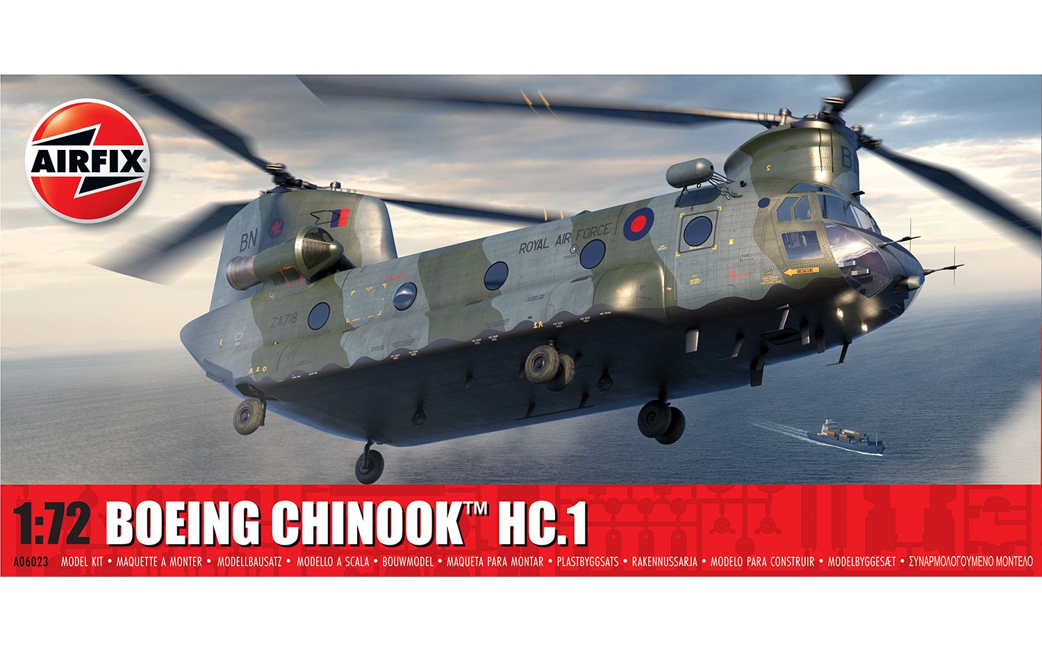 Airfix Boeing Chinook HC.1 1/72nd scale – Mann's Model Moments