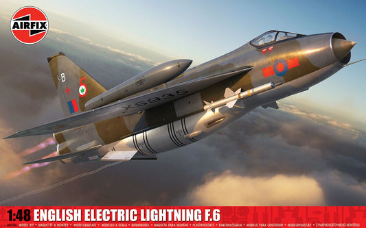 Airfix 1/48th scale British English Electric Lightning F.6