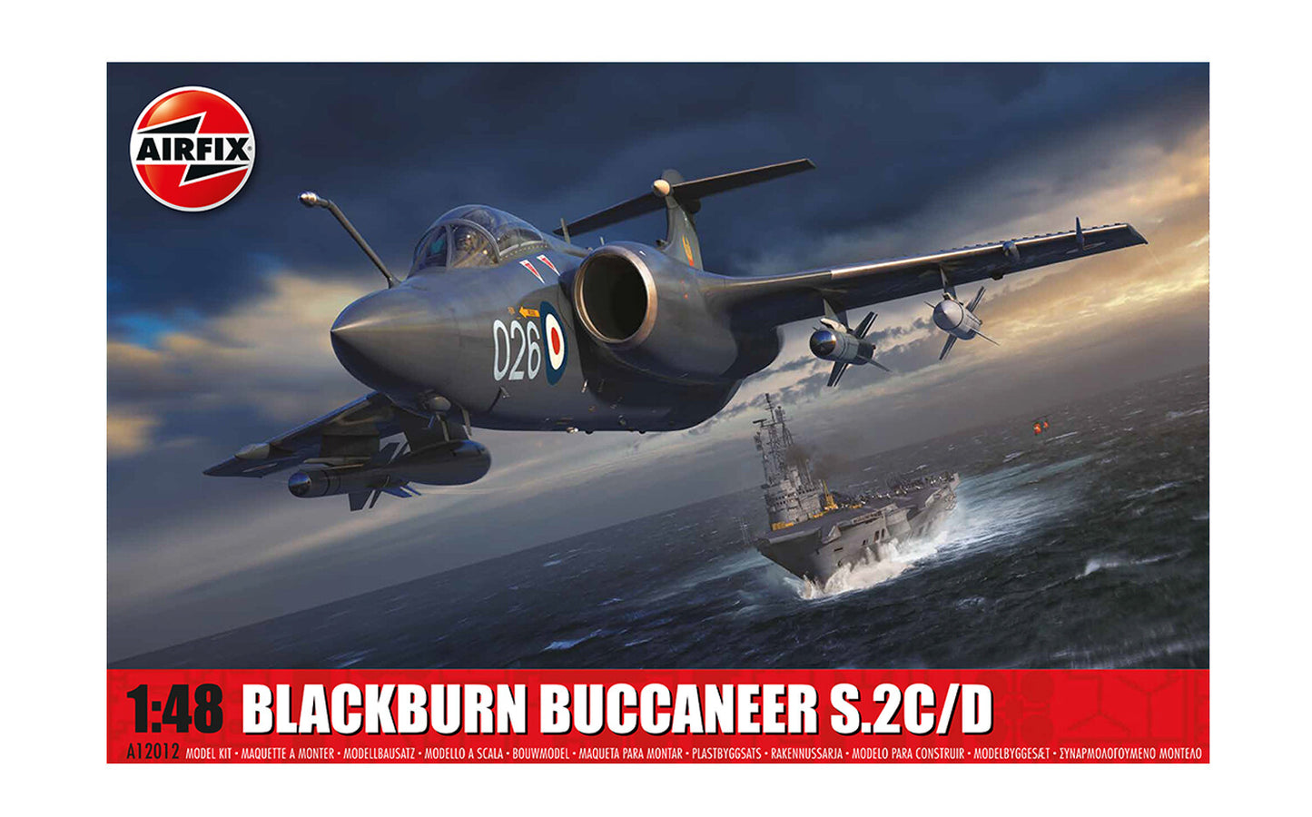 Airfix 1/48th scale Blackburn Buccaneer S.2C/D