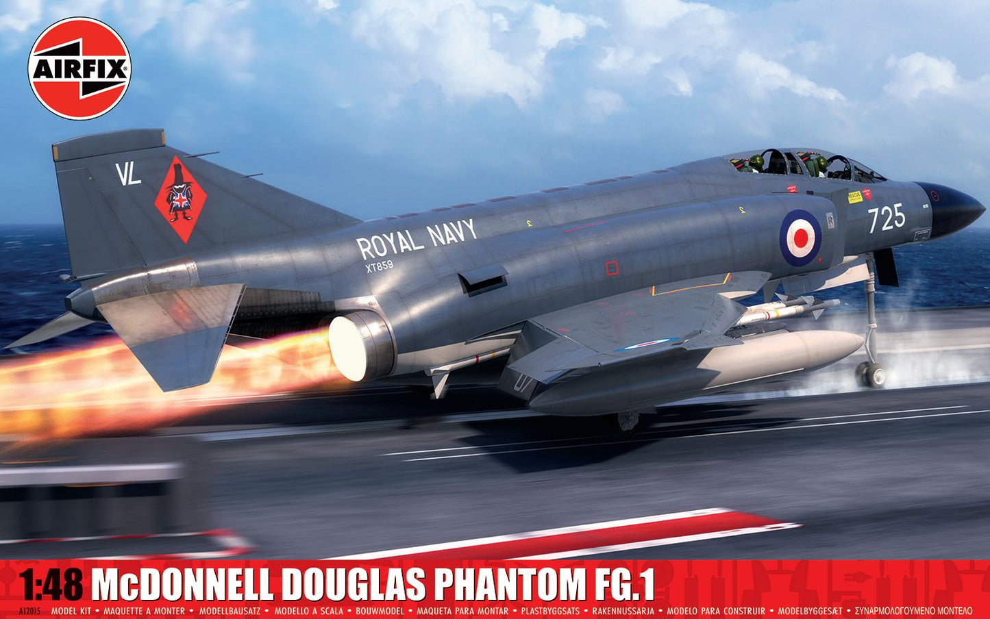 Airfix 1/48th scale McDonnell Douglas Phantom FG.1 PREORDER