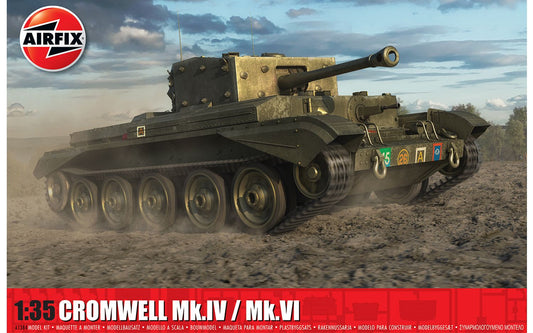 Airfix 2024 Release 1/35th scale - Cromwell Mk.IV / Mk.VI - PreOrder