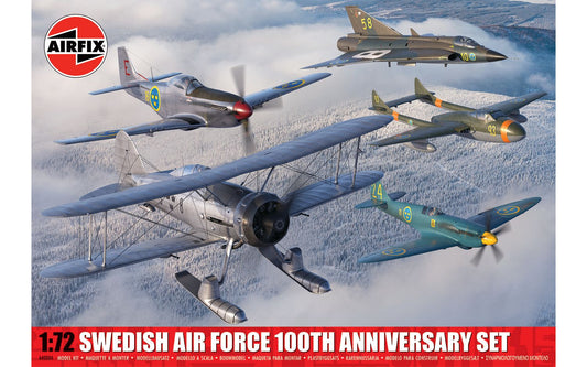 Airfix Swedish Air Force 100th Anniversary Set 1/72nd scale PREORDER