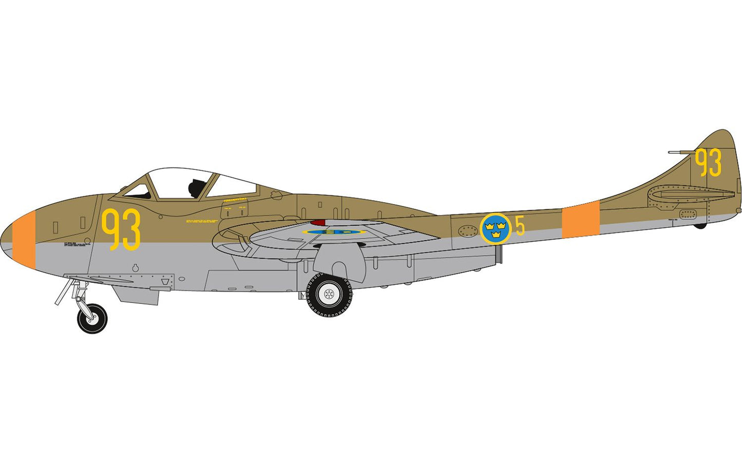 Airfix Swedish Air Force 100th Anniversary Set 1/72nd scale PREORDER