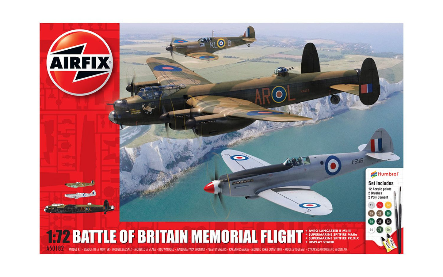 Airfix 1/72nd scale Battle of Britain Memorial Flight