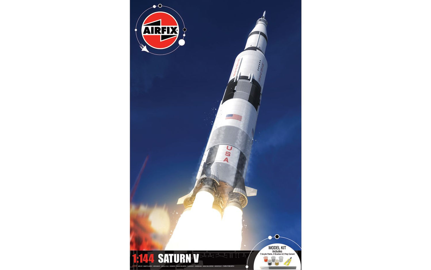 Airfix 1/144th scale Saturn V - Gift Set