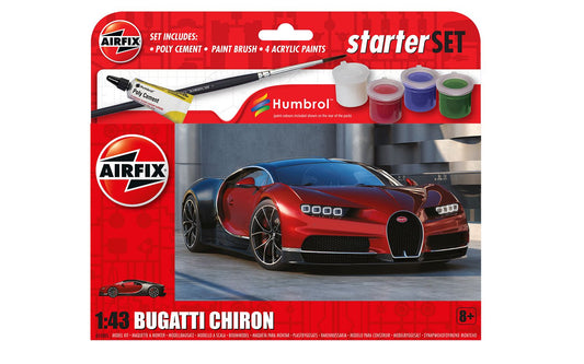 Airfix 1/43rd scale Starter Set - Bugatti Chiron