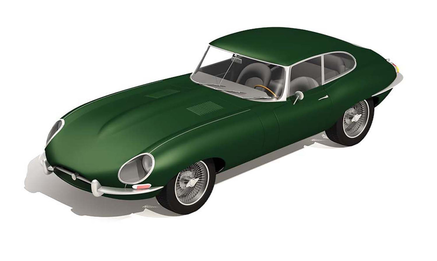 Airfix 1/43rd scale Starter Set - Jaguar E-Type