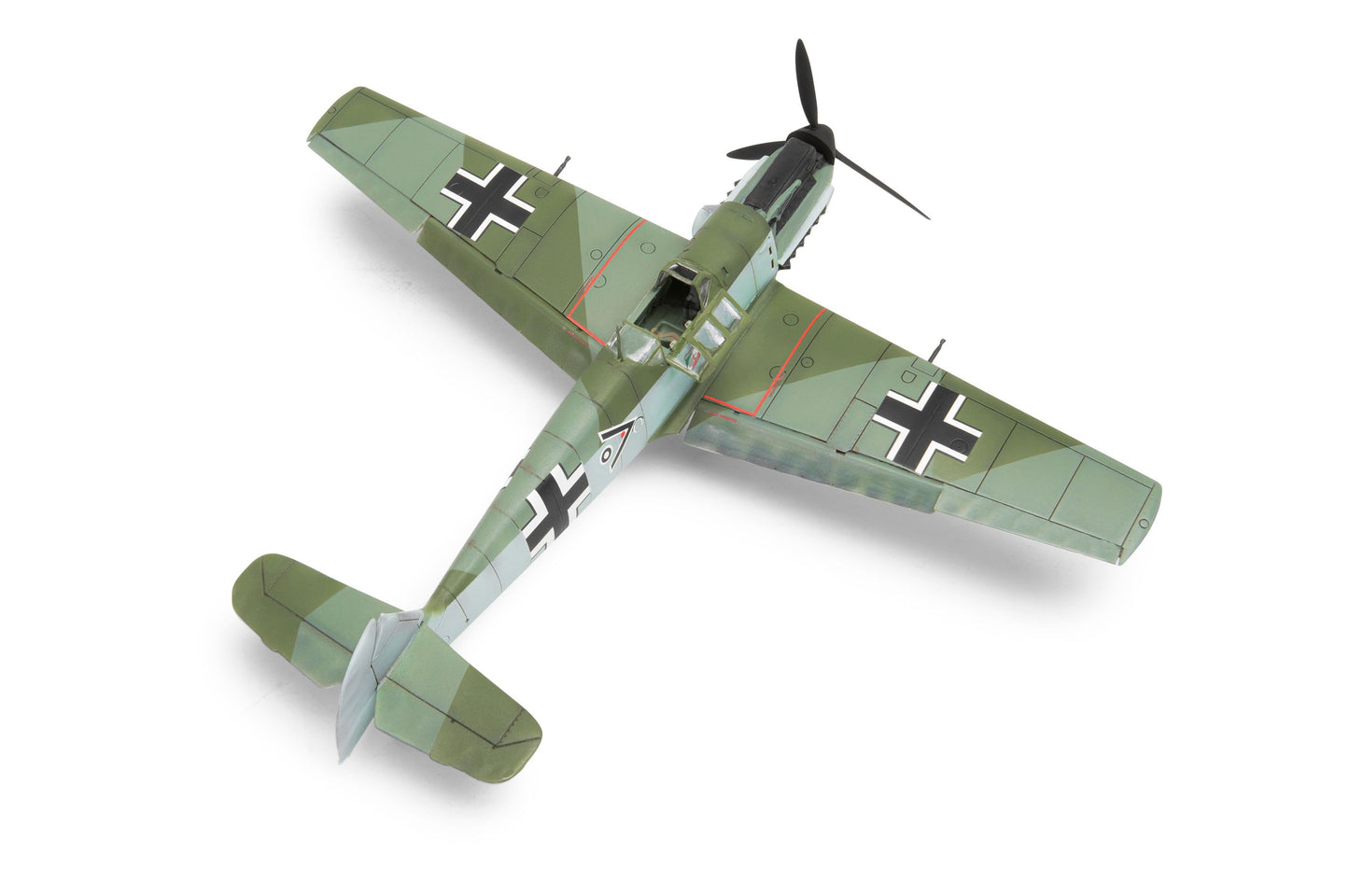 Airfix 1/72nd scale Battle of Britain Messerschmitt Bf109E-3 Starter Set