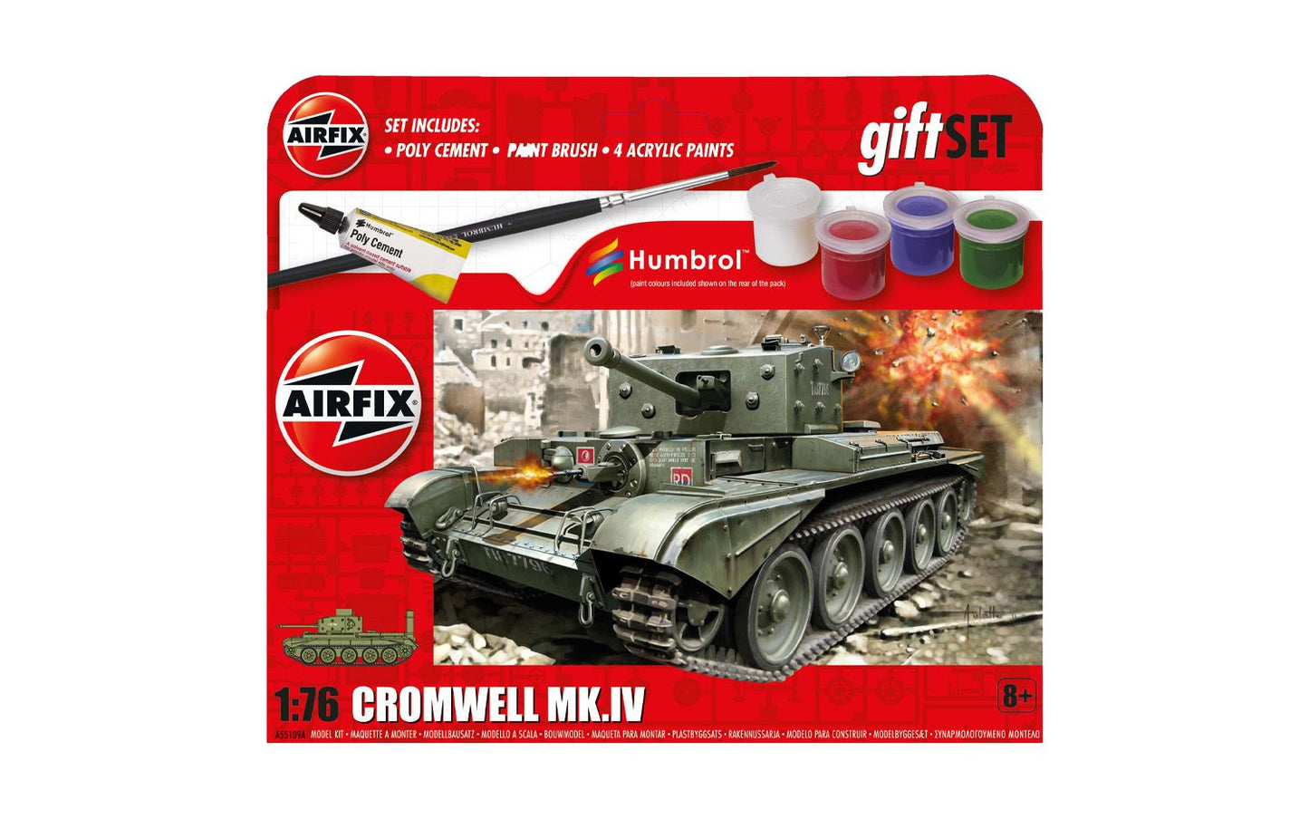 Airfix 1/72nd scale Cromwell Mk.IV Gift Set