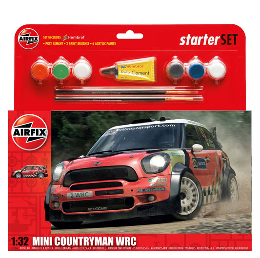 Airfix 1/32nd scale Gift Set - MINI Countryman WRC