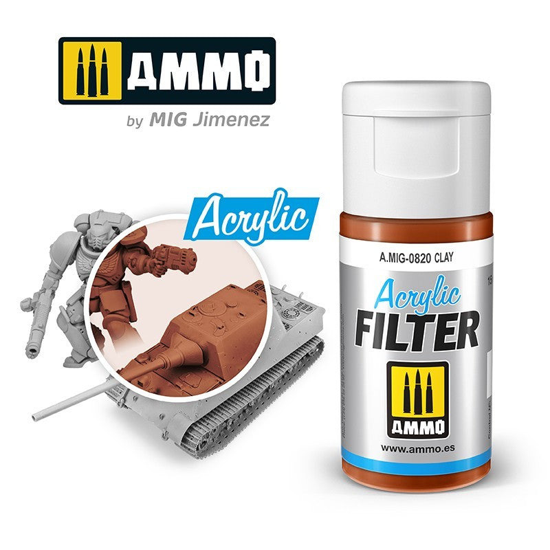 MiG Ammo Acrylic Filter - Clay